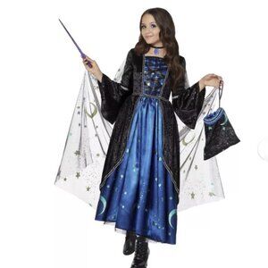 Kids Witchy Sorceress Halloween Costume